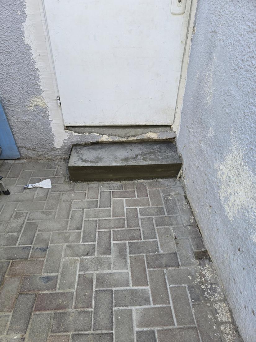 יציקת מדרגה בקרית מלאכי